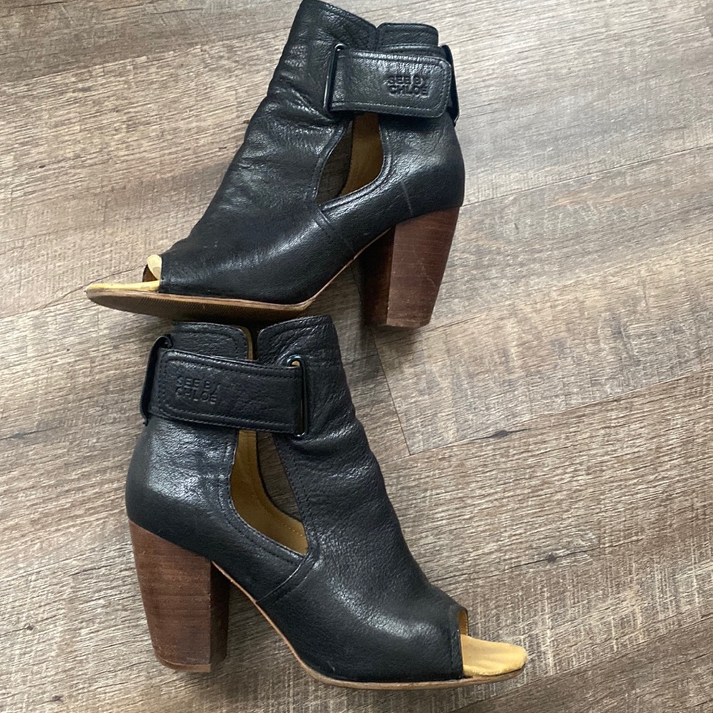 See By Chloe block heels